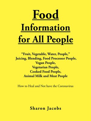 cover image of Food Information for All People